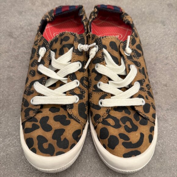 Dr. Scholl's 8.5 Brennen Slip On Sneakers Leopard Animal Cheetah Scholls Shoes - Picture 6 of 16